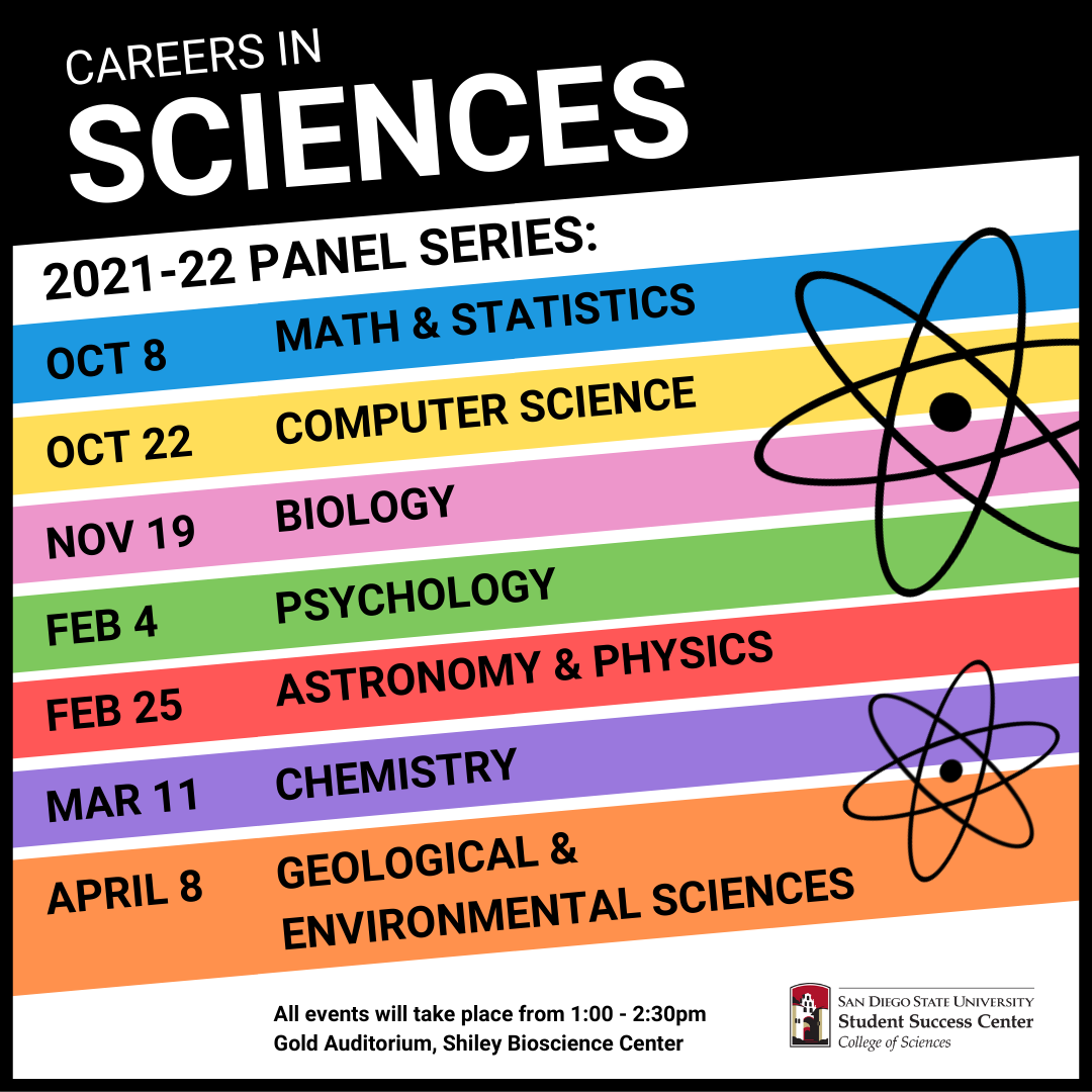 careers in sciences 20-21 flyer