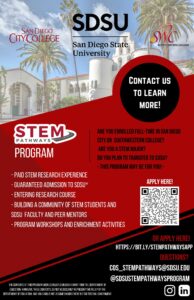 Red and Black STEM Pathways Program Flyer